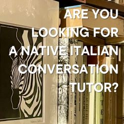 Native italian conversation tutor 1